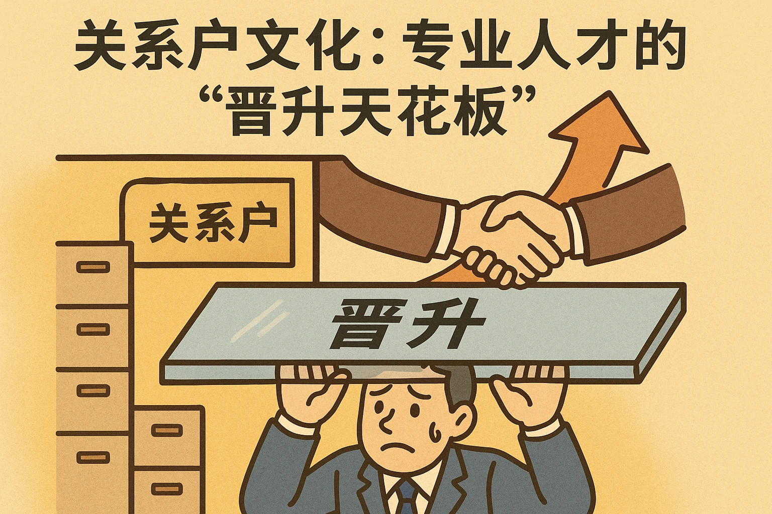2. 关系户文化：专业人才的“晋升天花板”