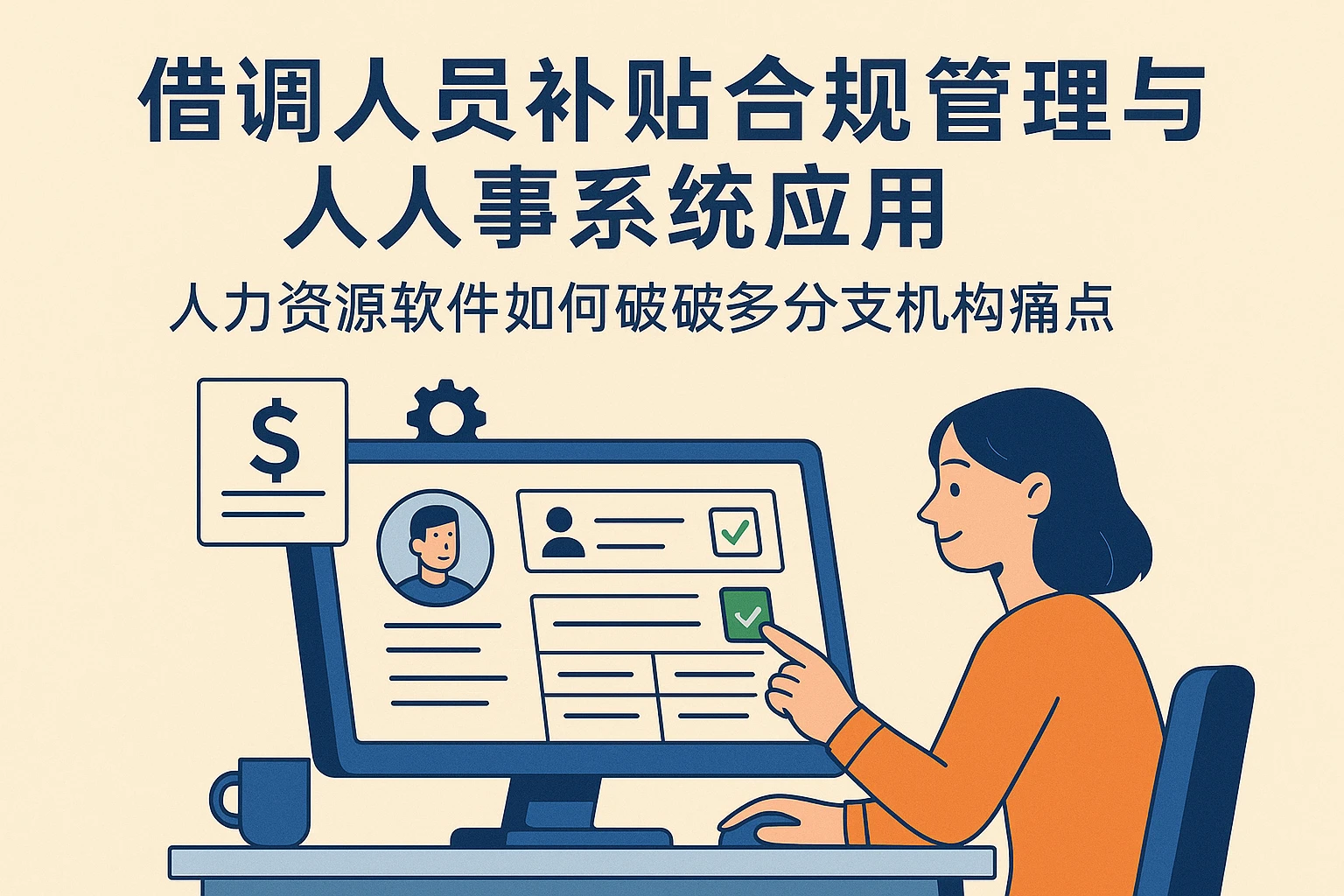 借调人员补贴合规管理与人事系统应用：人力资源软件如何破解多分支机构痛点