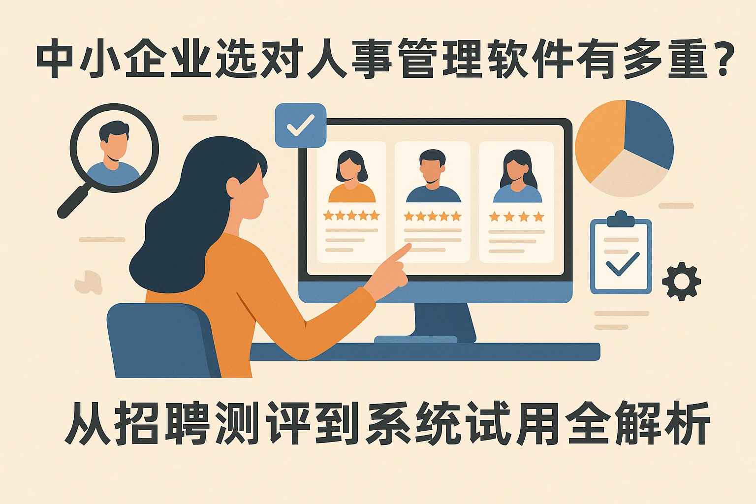 中小企业选对人事管理软件有多重要？从招聘测评到系统试用全解析