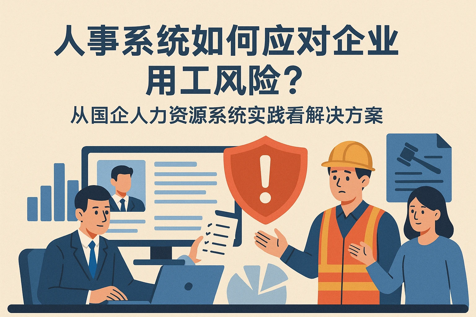 人事系统如何应对企业用工风险？从国企人力资源系统实践看解决方案