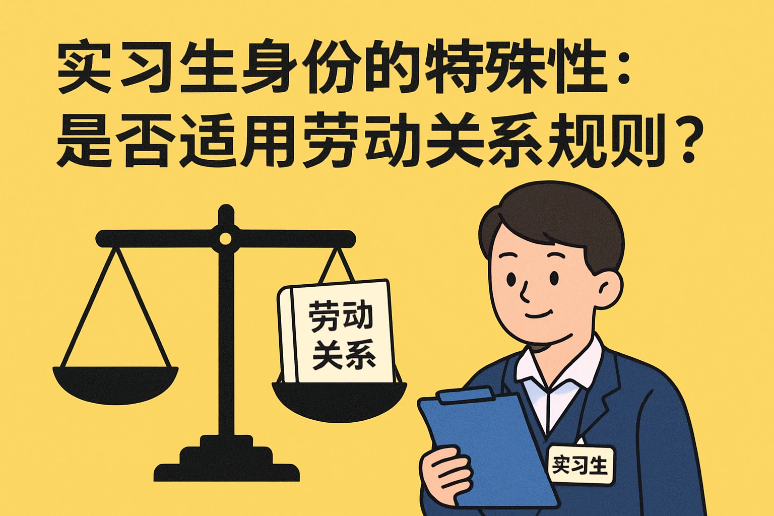 （2）实习生身份的特殊性：是否适用劳动关系规则？