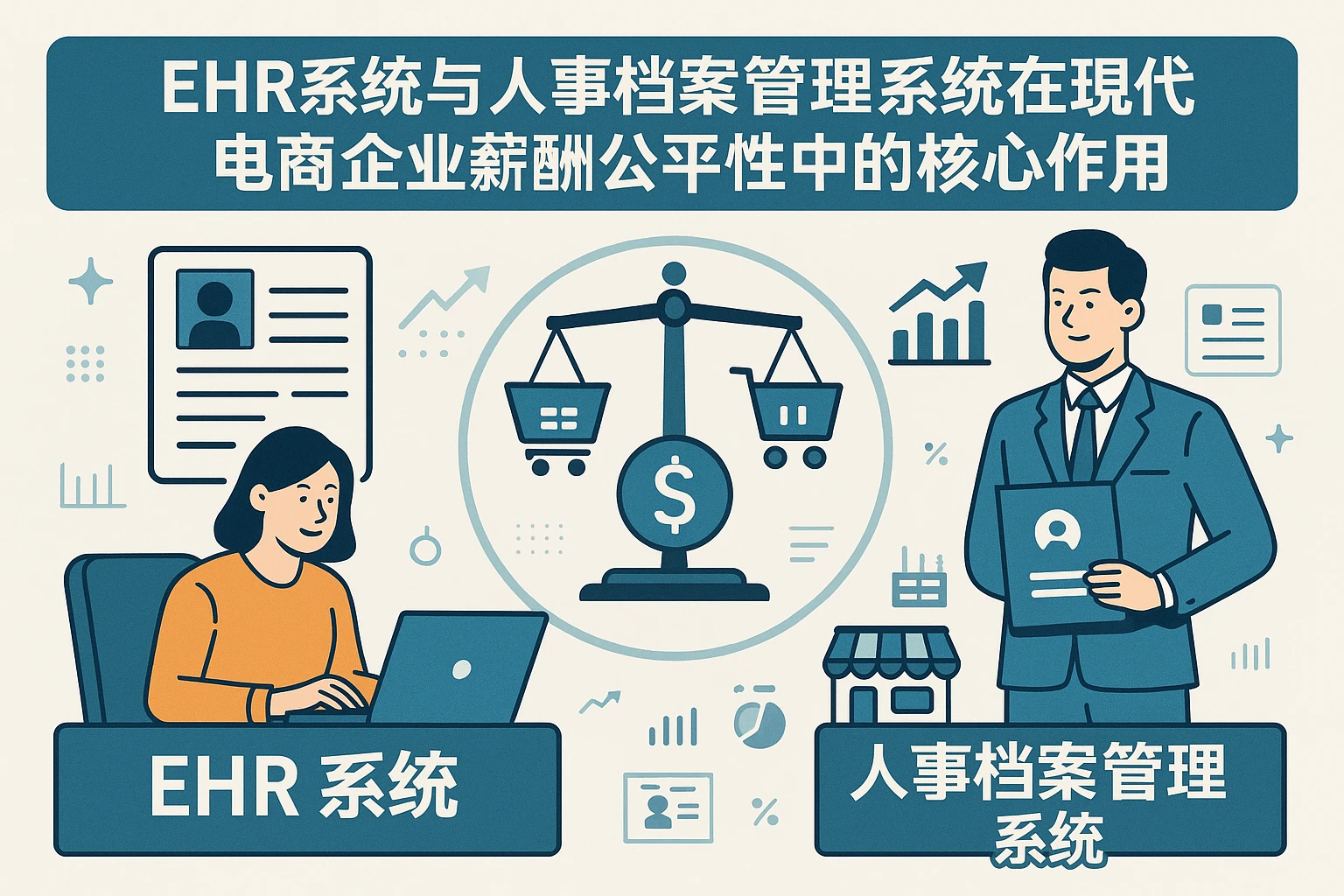 EHR系统与人事档案管理系统在现代电商企业薪酬公平性中的核心作用
