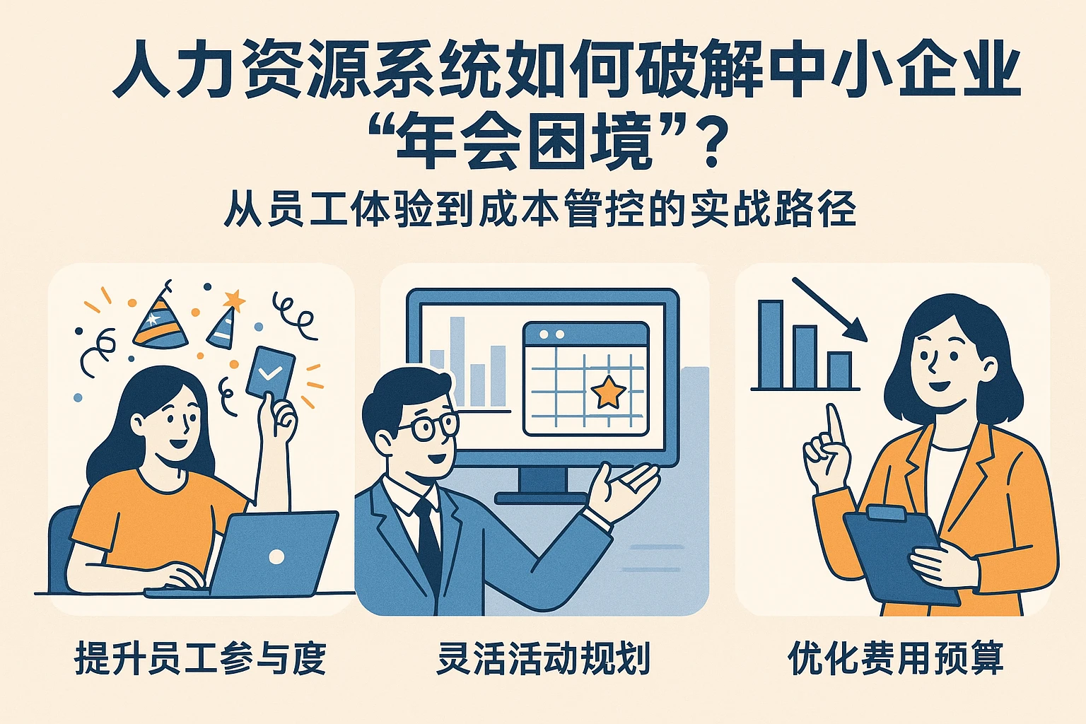 人力资源系统如何破解中小企业“年会困境”？从员工体验到成本管控的实战路径