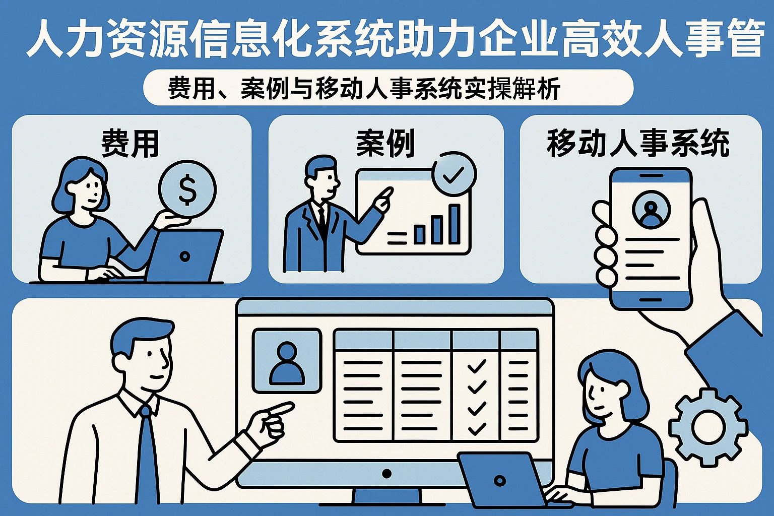 人力资源信息化系统助力企业高效人事管理——费用、案例与移动人事系统实操解析