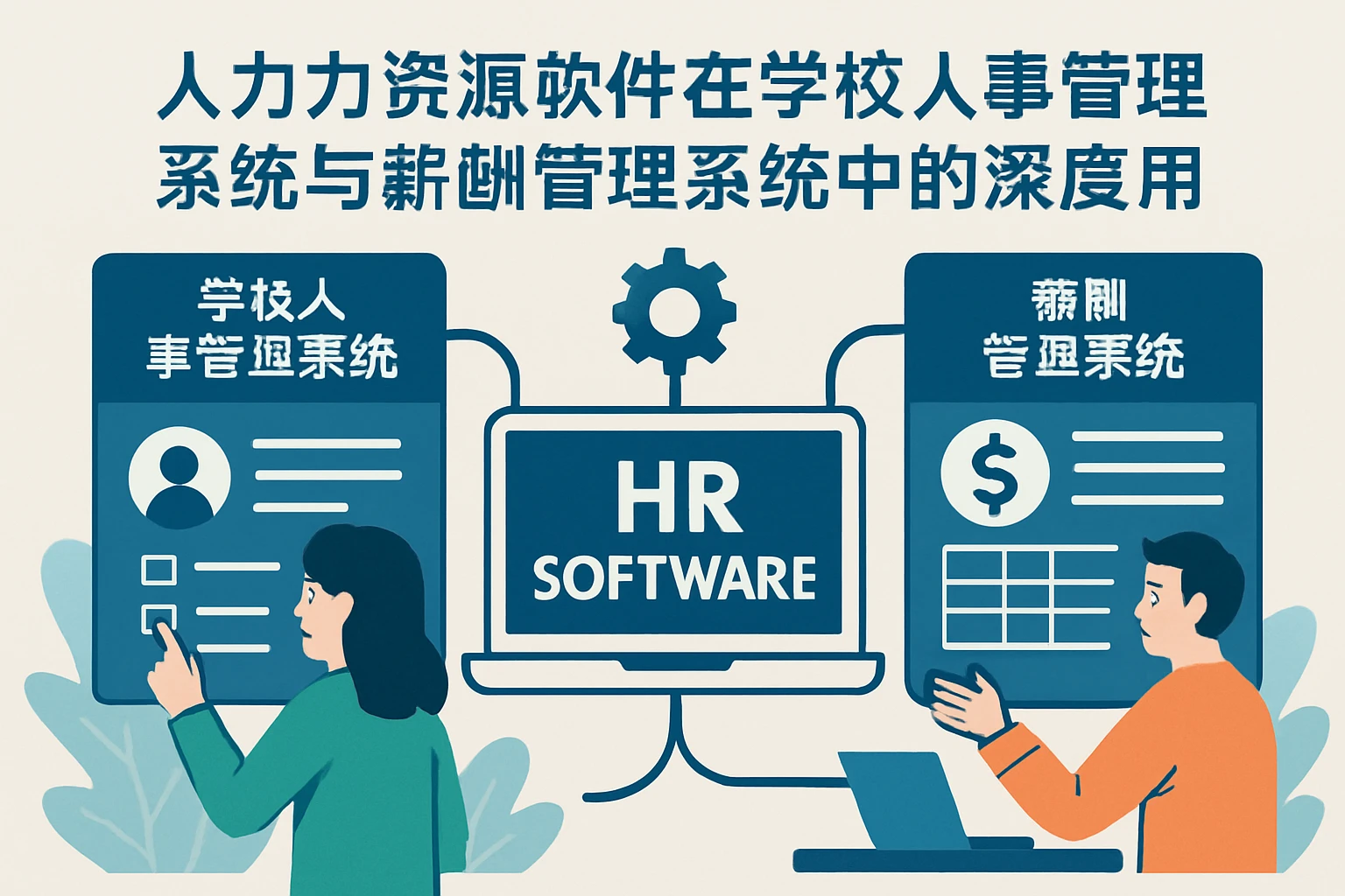 人力资源软件在学校人事管理系统与薪酬管理系统中的深度应用