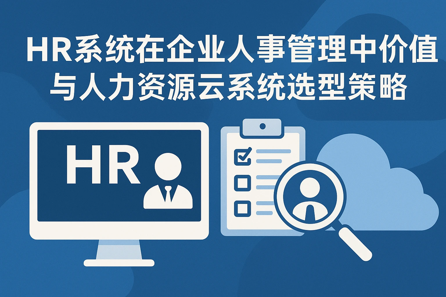HR系统在企业人事管理中的价值与人力资源云系统选型策略