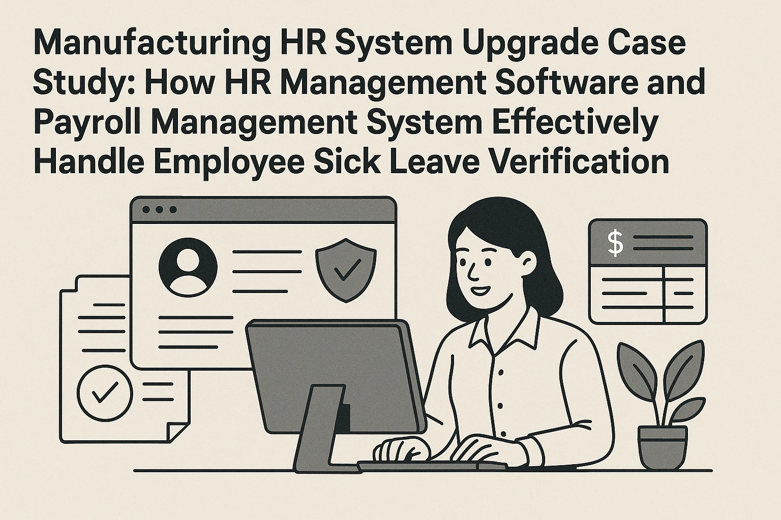 制造业人事系统升级实录：HR管理软件与薪资管理系统如何有效应对员工病假证明审核