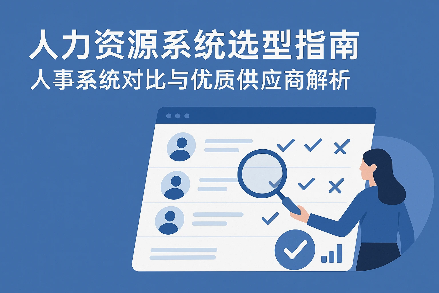 人力资源系统选型指南：人事系统对比与优质供应商解析