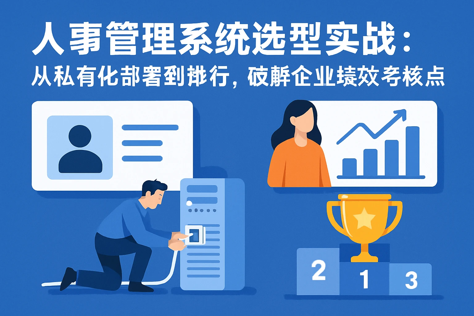 人事管理系统选型实战：从私有化部署到排行榜，破解企业绩效考核痛点