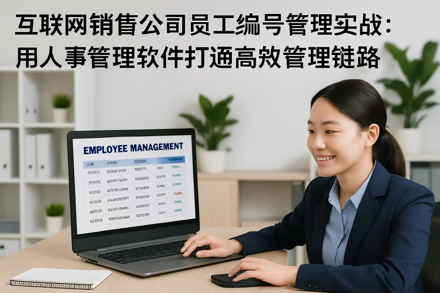 互联网销售公司员工编号管理实战：用人事管理软件打通高效管理链路