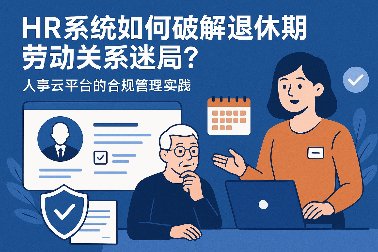 HR系统如何破解退休期劳动关系迷局？人事云平台的合规管理实践