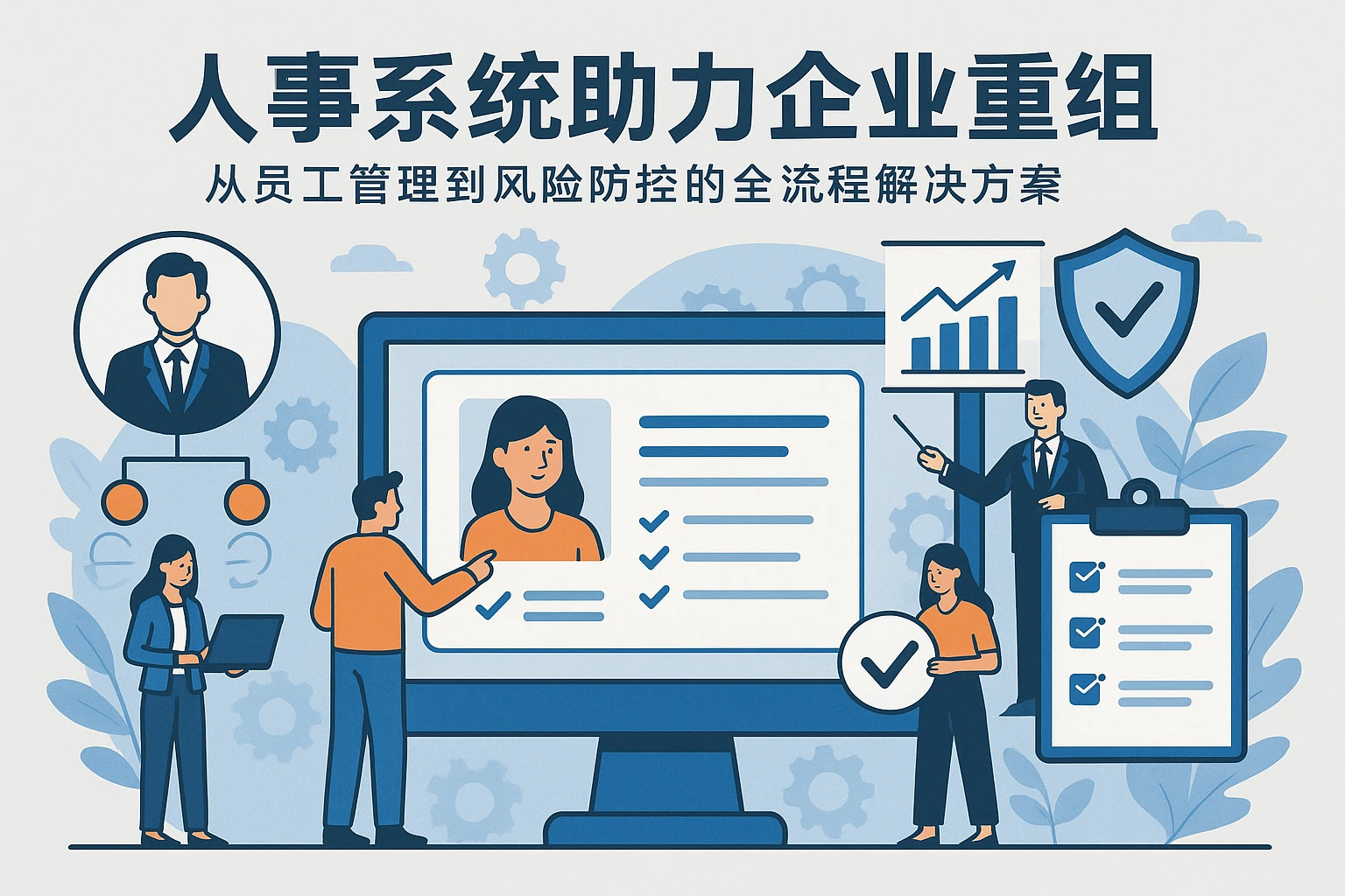 人事系统助力企业重组：从员工管理到风险防控的全流程解决方案