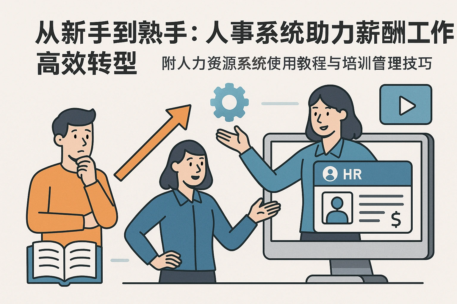 从新手到熟手：人事系统助力薪酬工作高效转型——附人力资源系统使用教程与培训管理技巧