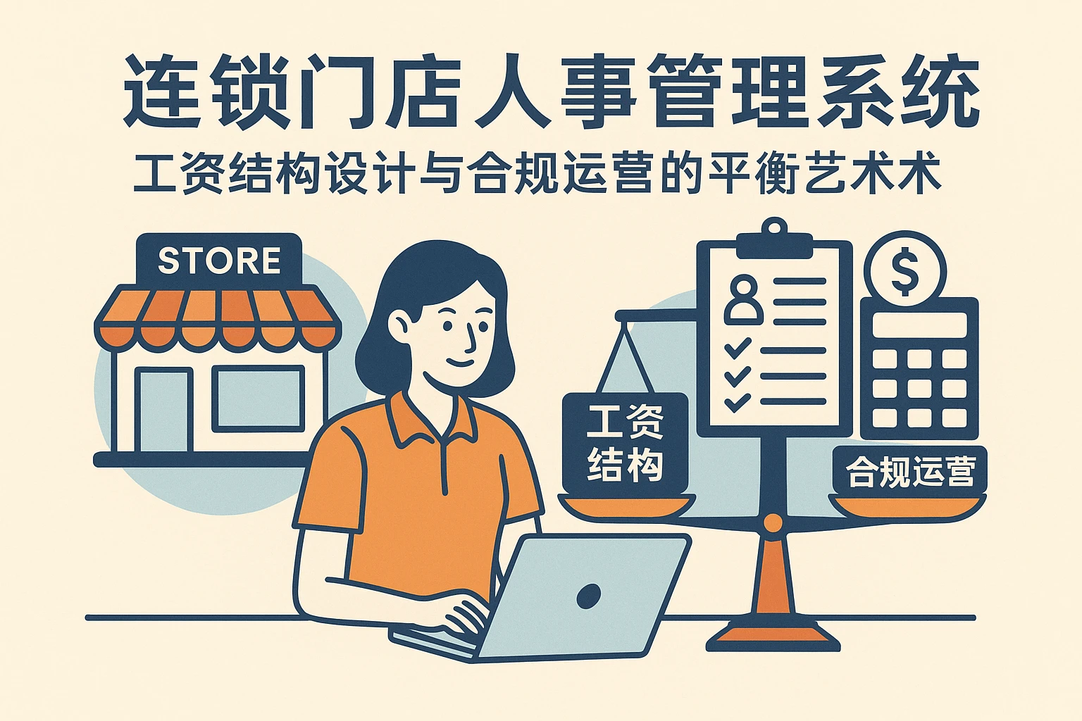 连锁门店人事管理系统：工资结构设计与合规运营的平衡艺术