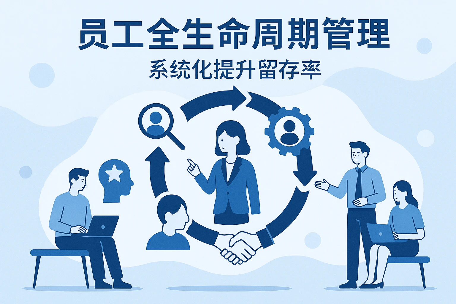员工全生命周期管理，系统化提升留存率