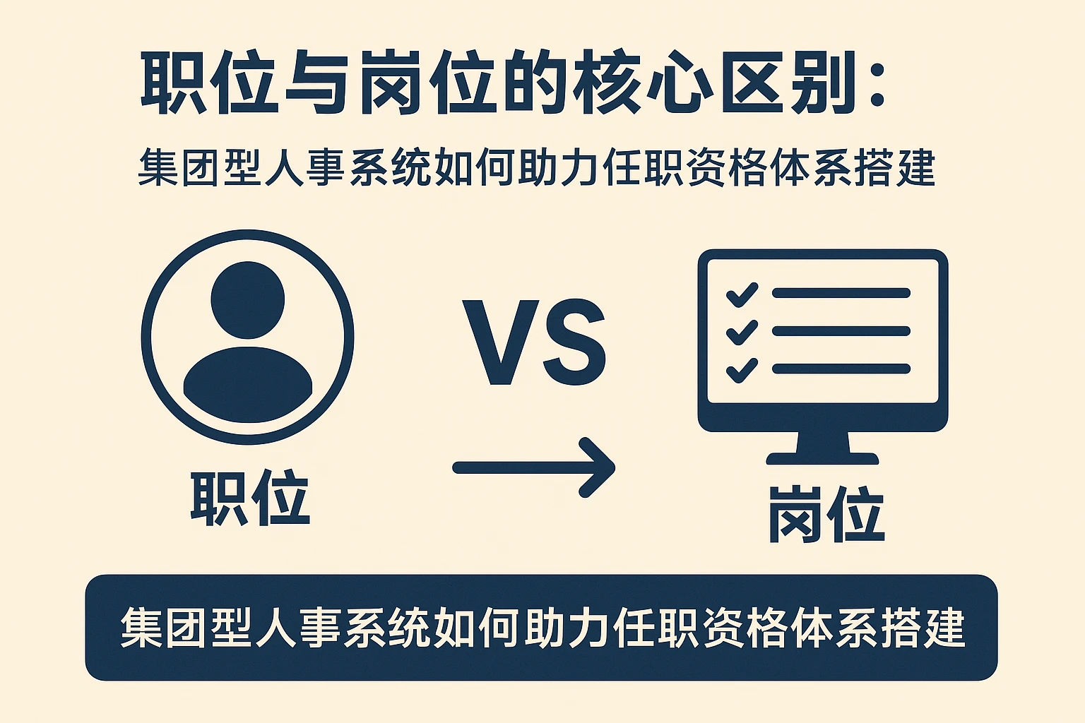 职位与岗位的核心区别：集团型人事系统如何助力任职资格体系搭建