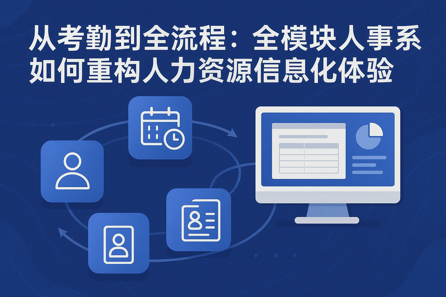 从考勤到全流程：全模块人事系统如何重构人力资源信息化体验