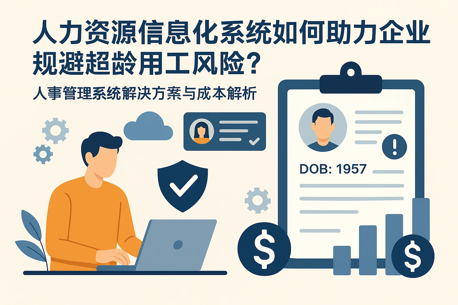 人力资源信息化系统如何助力企业规避超龄用工风险？人事管理系统解决方案与成本解析
