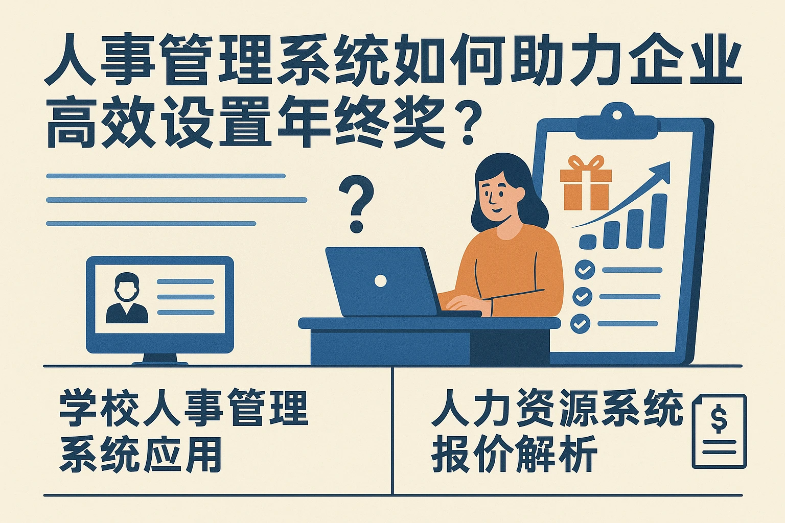 人事管理系统如何助力企业高效设置年终奖？附学校人事管理系统应用与人力资源系统报价解析