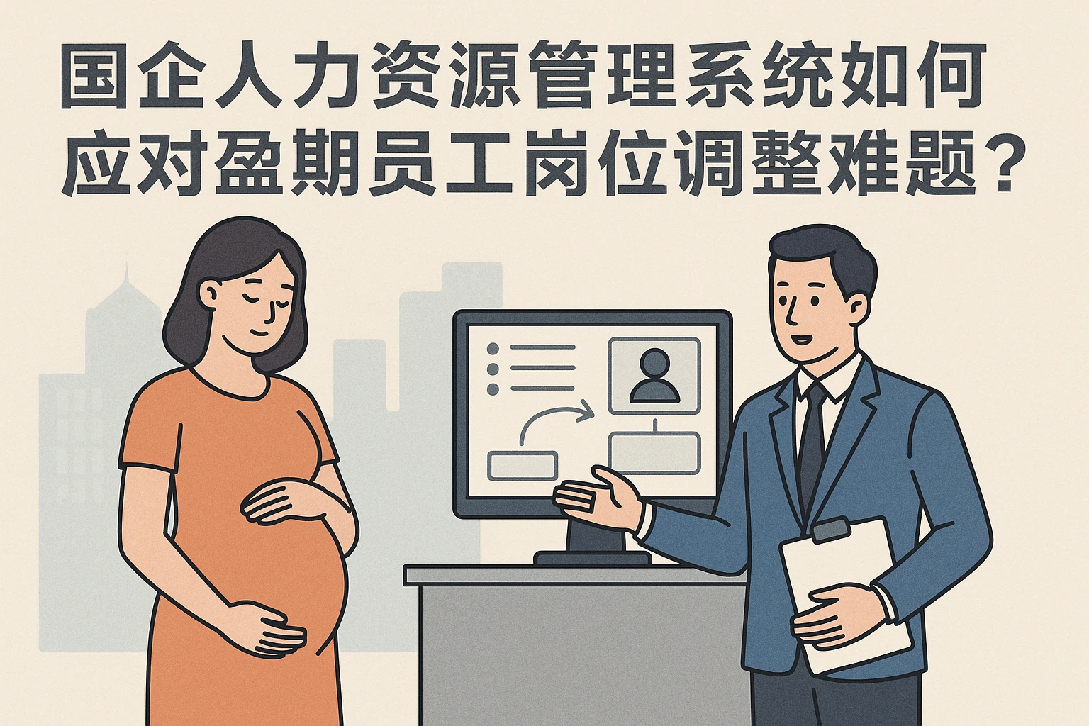 国企人力资源管理系统如何应对孕期员工岗位调整难题?