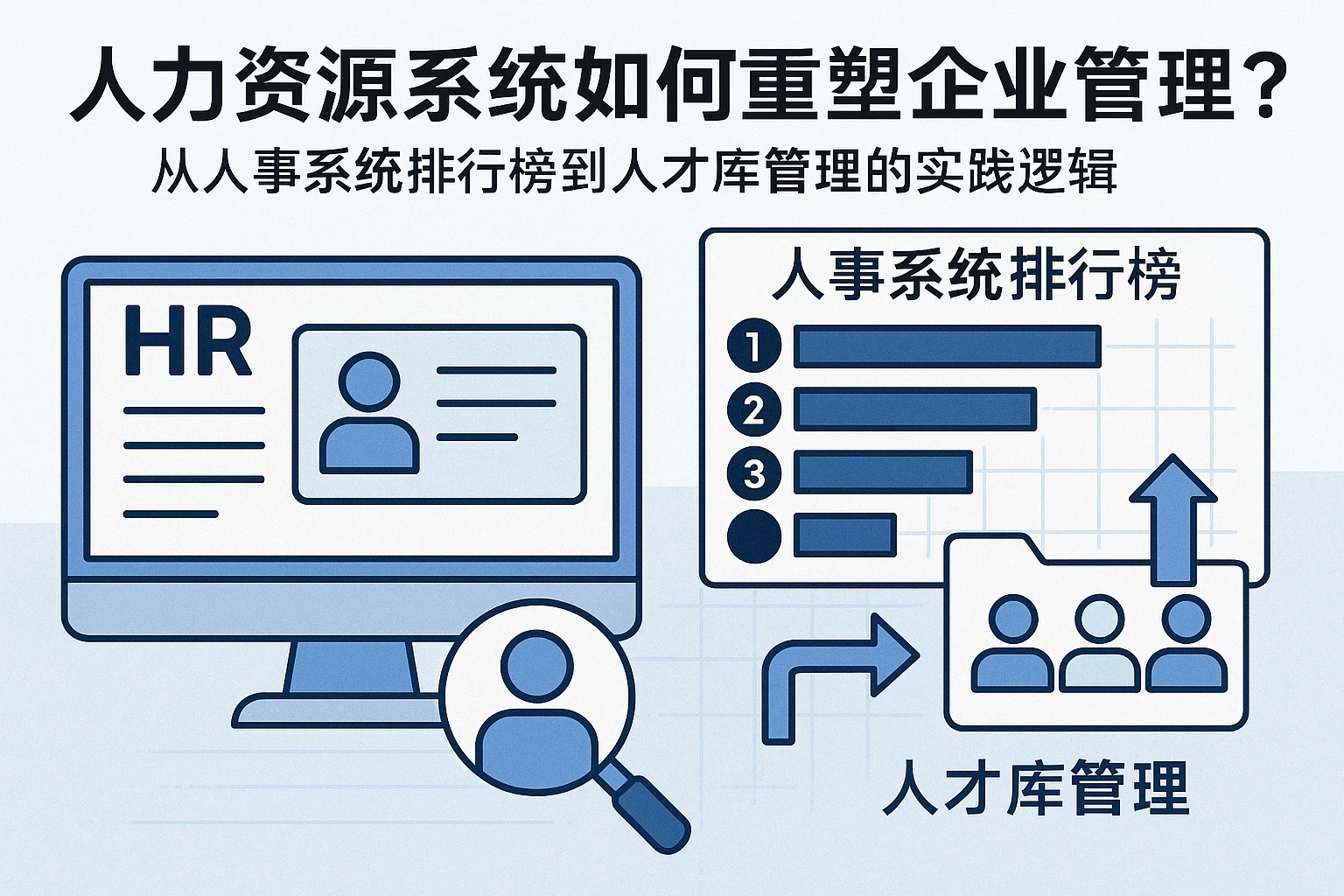 人力资源系统如何重塑企业管理？从人事系统排行榜到人才库管理的实践逻辑