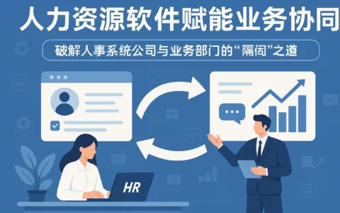 人力资源软件赋能业务协同——破解人事系统公司与业务部门的“隔阂”之道