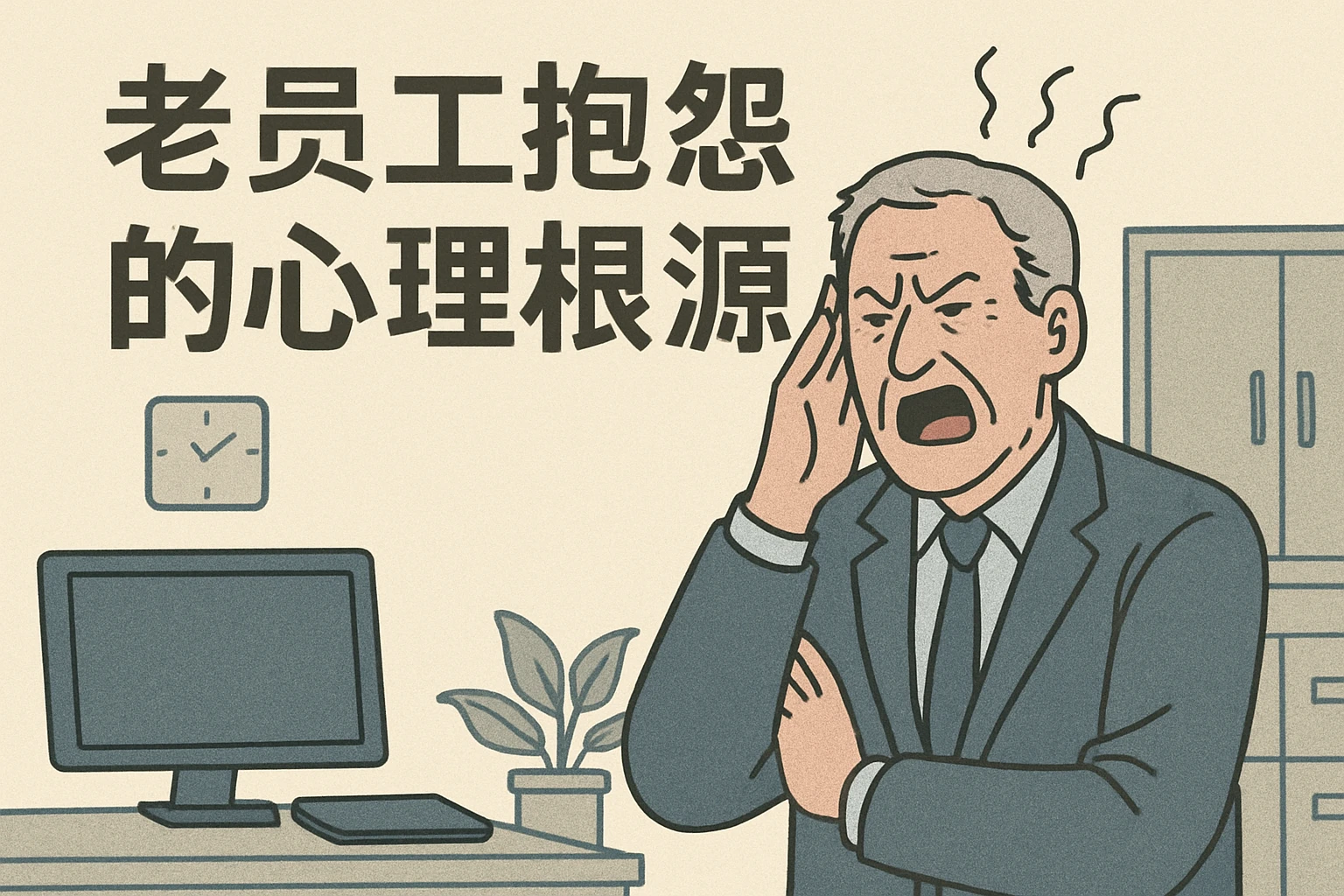 老员工抱怨的心理根源