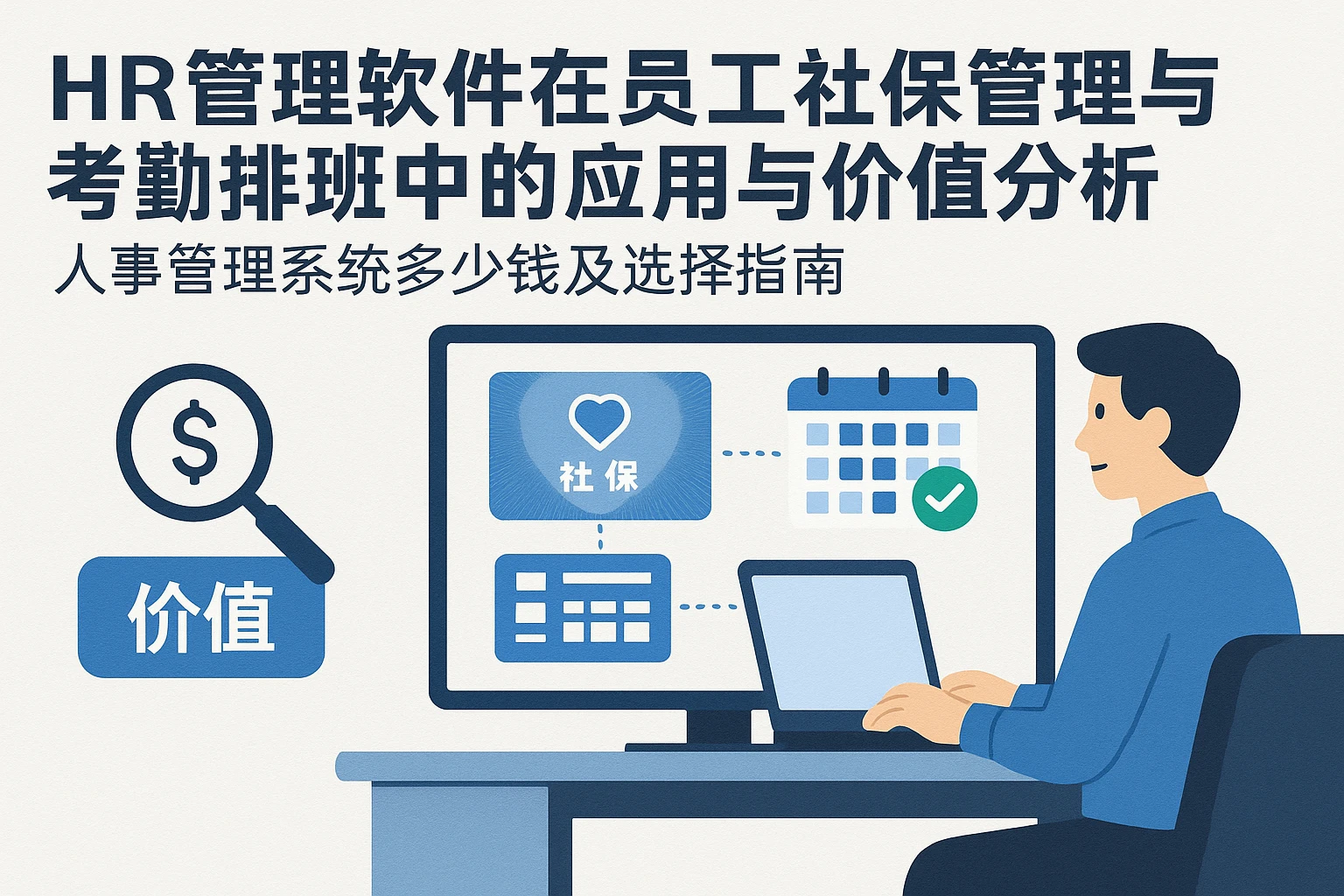 HR管理软件在员工社保管理与考勤排班中的应用与价值分析——人事管理系统多少钱及选择指南