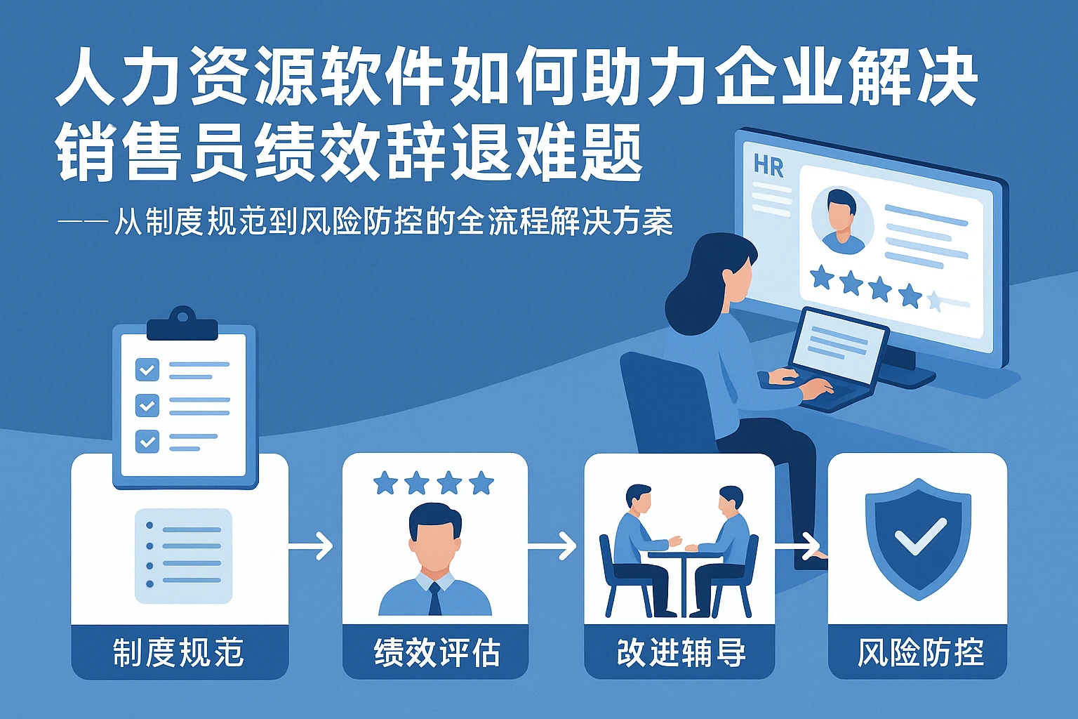 人力资源软件如何助力企业解决销售员绩效辞退难题——从制度规范到风险防控的全流程解决方案