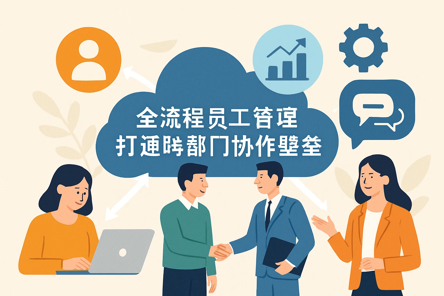 2. 全流程员工管理，打通跨部门协作壁垒