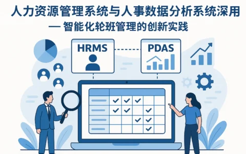 人力资源管理系统与人事数据分析系统深度应用 —— 智能化轮班管理的创新实践
