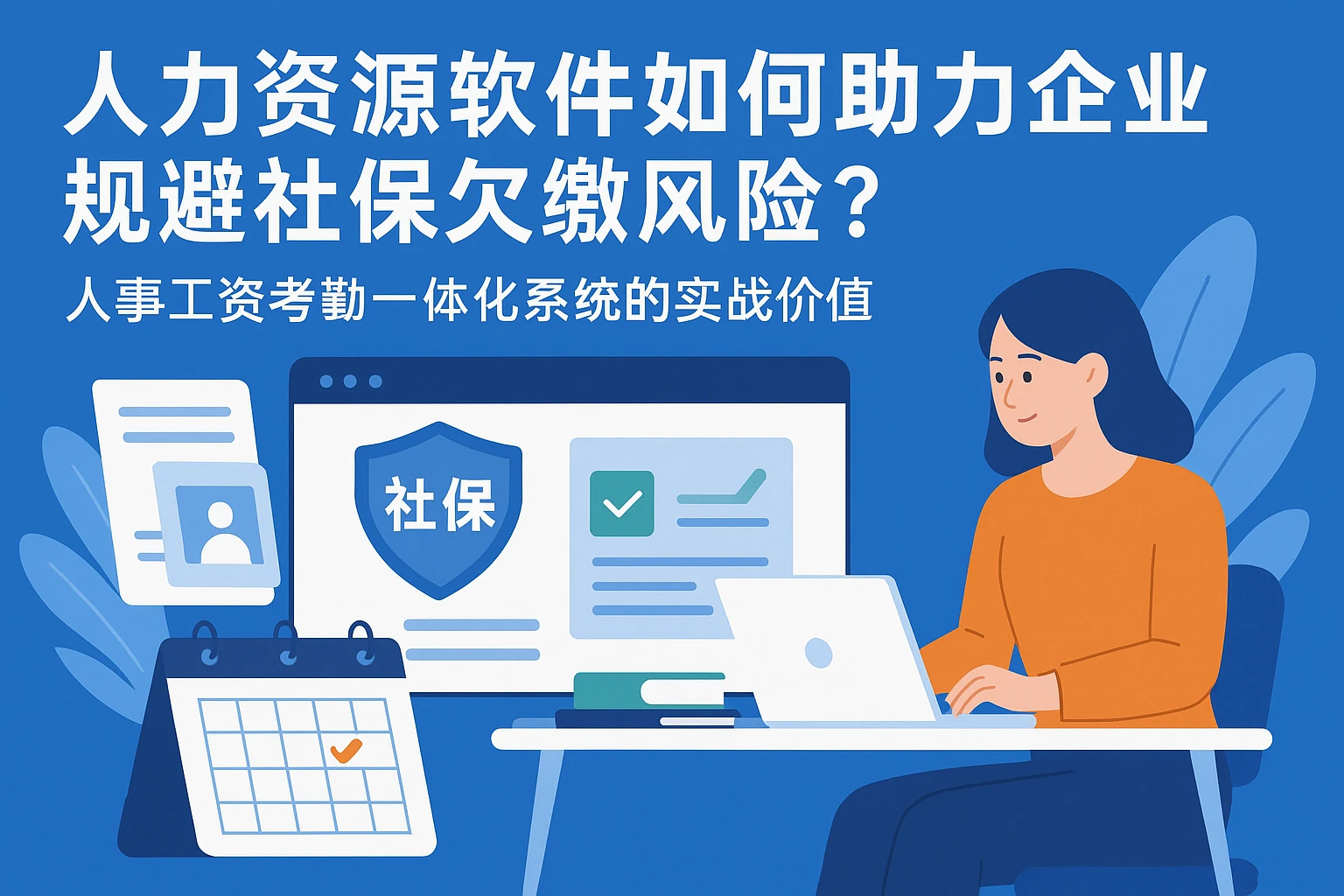 人力资源软件如何助力企业规避社保欠缴风险？人事工资考勤一体化系统的实战价值