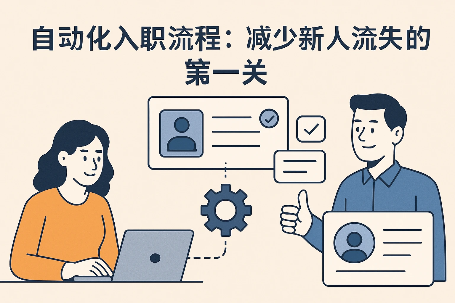 2. 自动化入职流程：减少新人流失的第一关