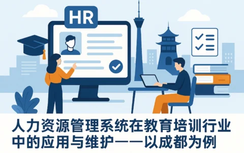 人力资源管理系统在教育培训行业中的应用与维护——以成都为例