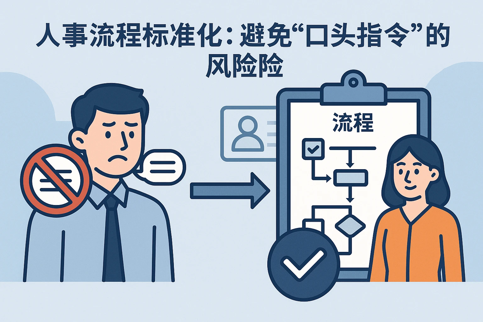1.2 人事流程标准化：避免“口头指令”的风险