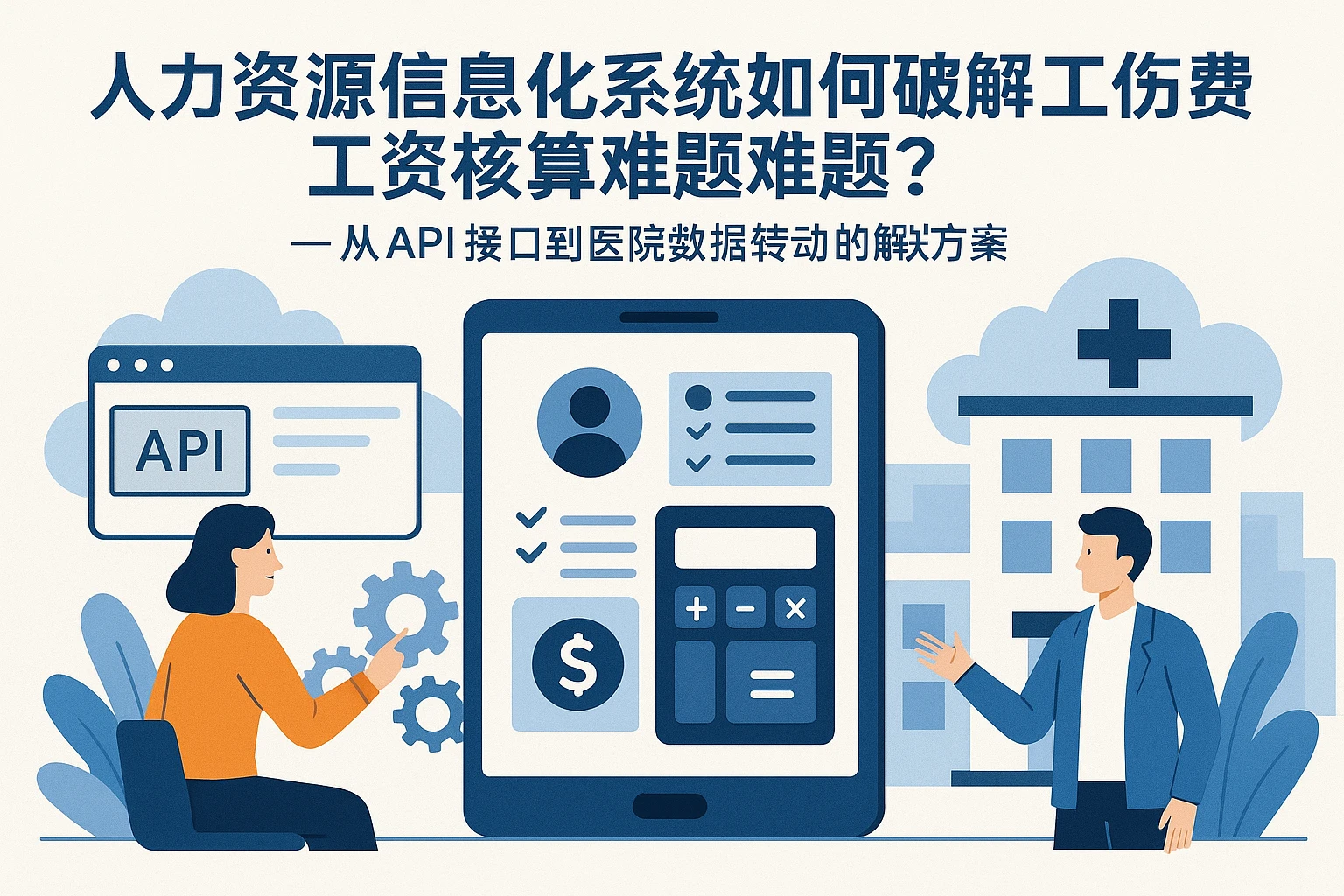 人力资源信息化系统如何破解工伤病假工资核算难题？——从API接口到医院数据联动的解决方案