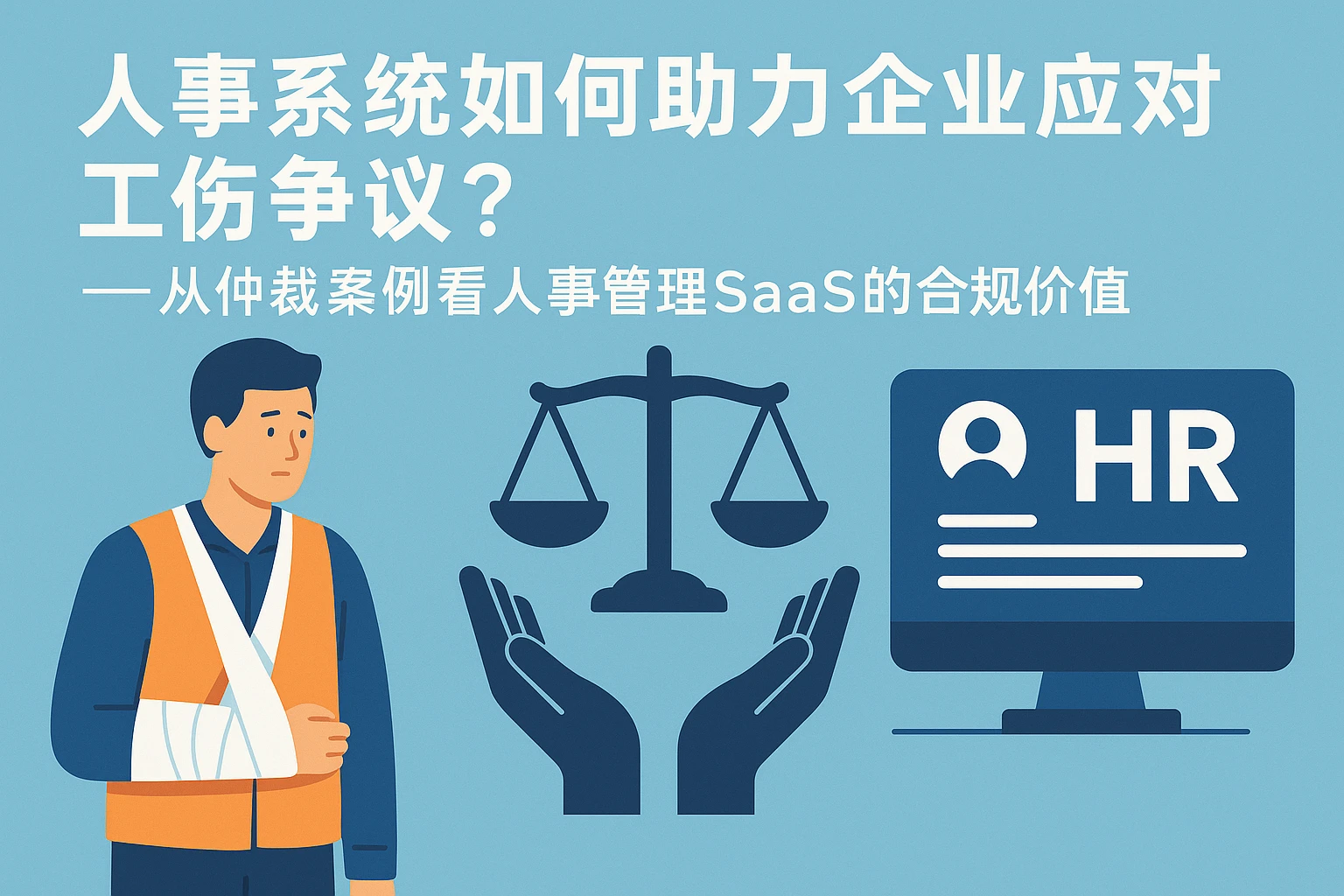 人事系统如何助力企业应对工伤争议？——从仲裁案例看人事管理SaaS的合规价值