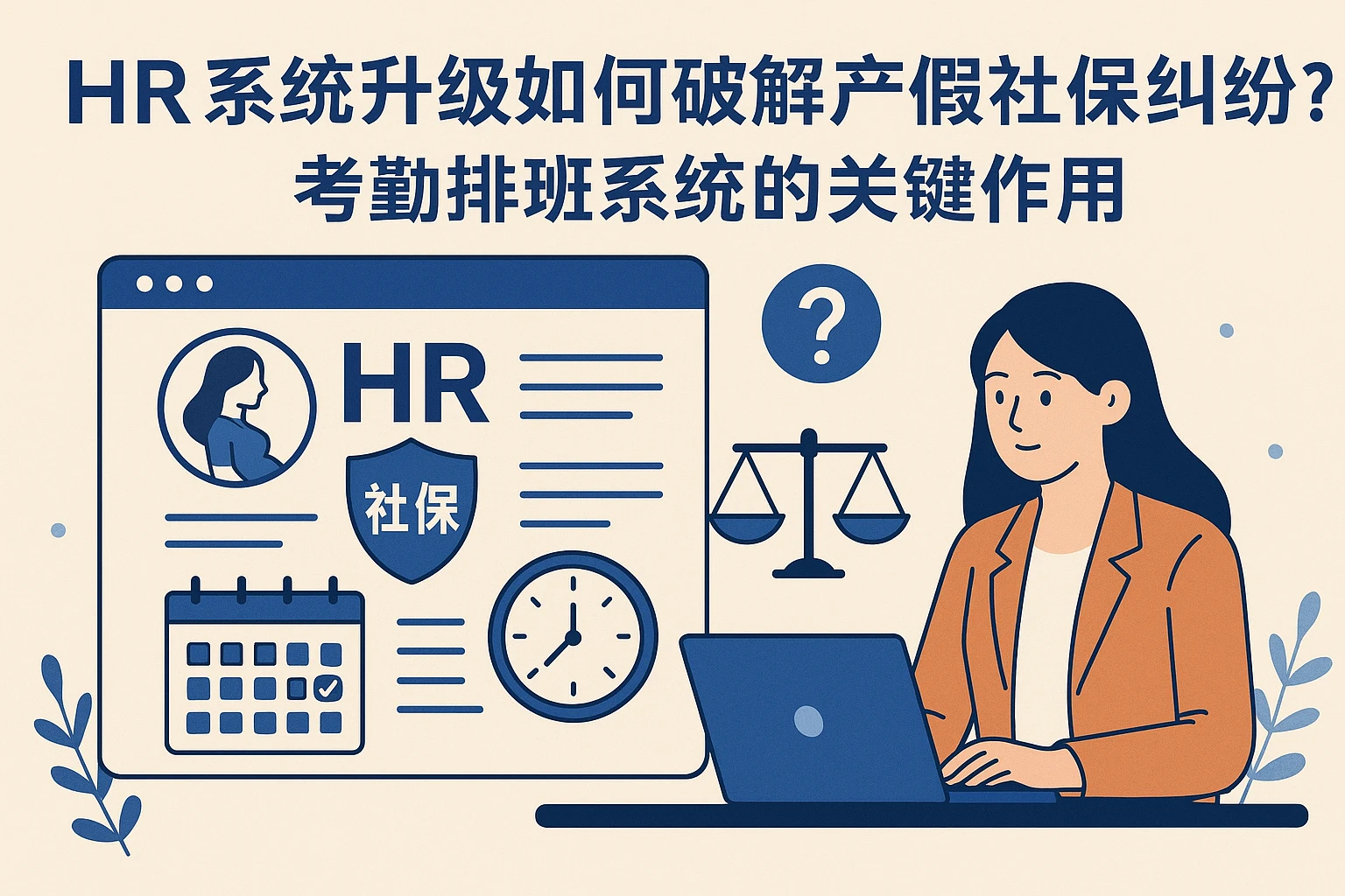 HR系统升级如何破解产假社保纠纷？考勤排班系统的关键作用
