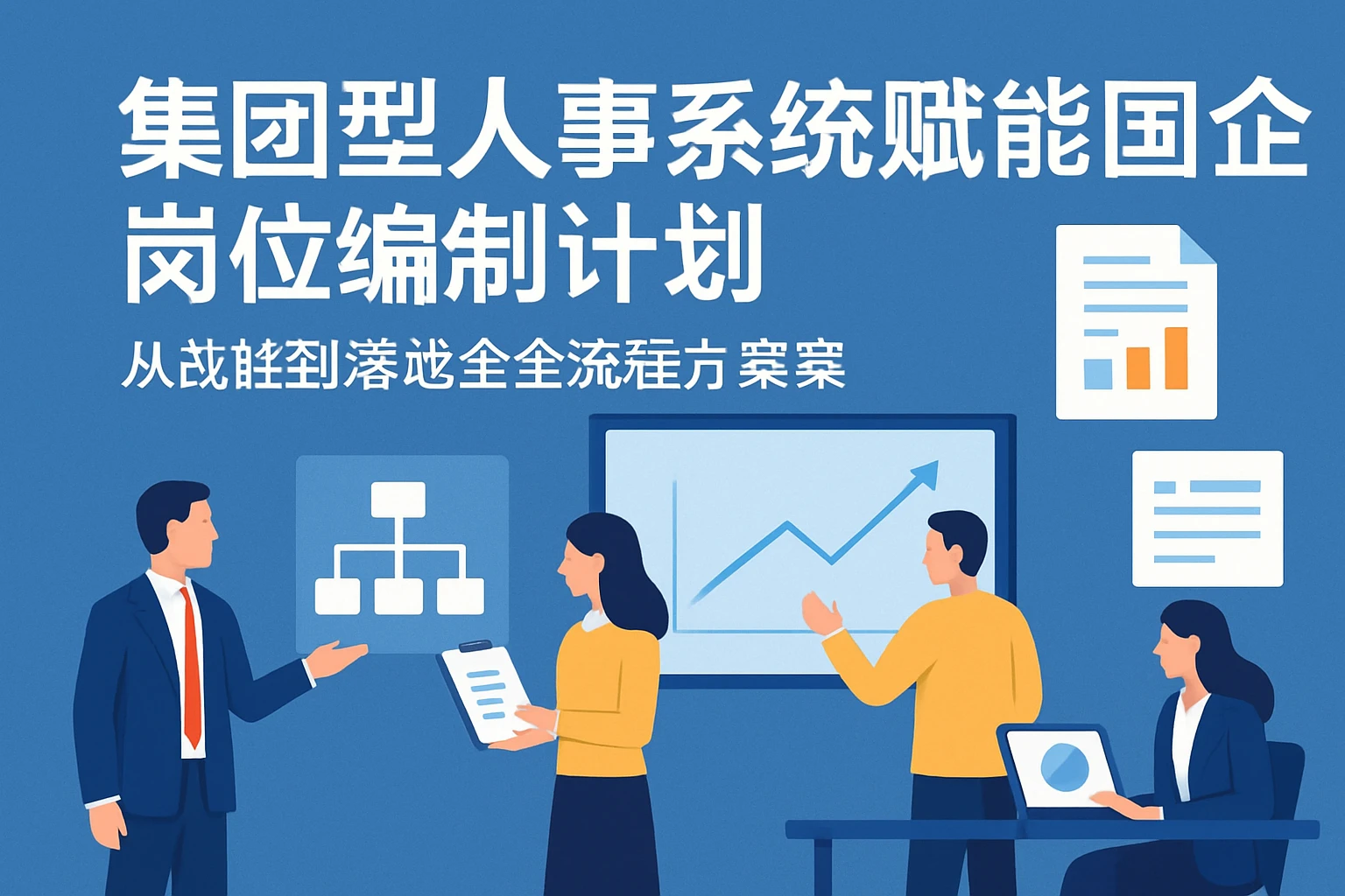 集团型人事系统赋能国企岗位编制计划：从战略到落地的全流程方案