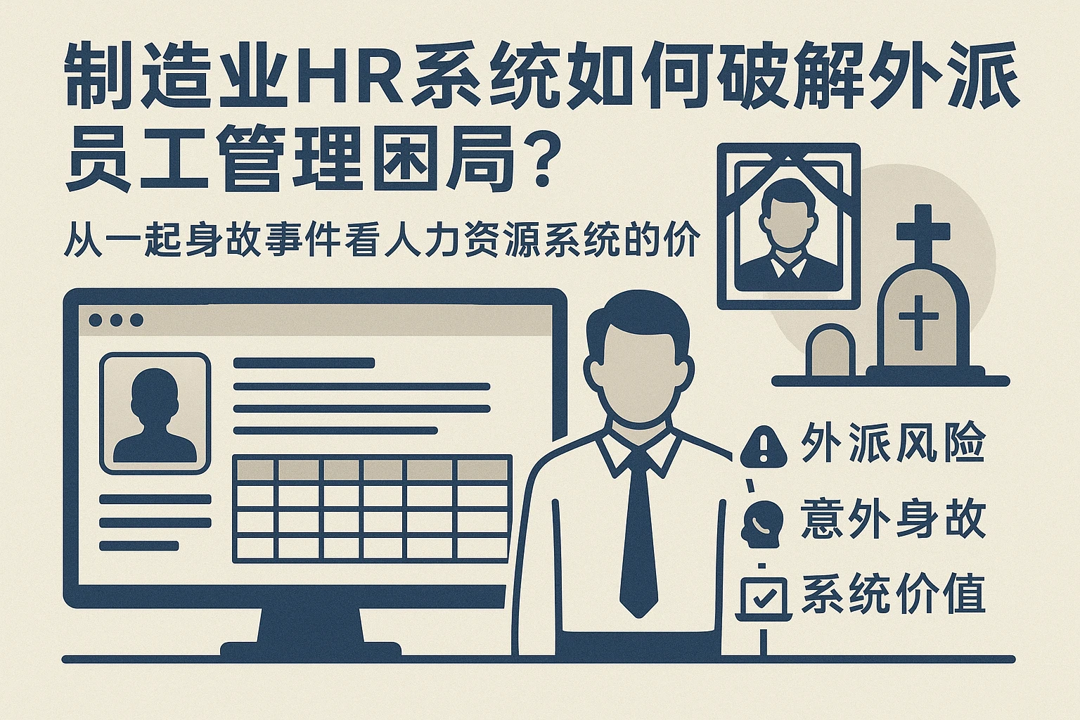制造业HR系统如何破解外派员工管理困局？从一起身故事件看人力资源系统的价值