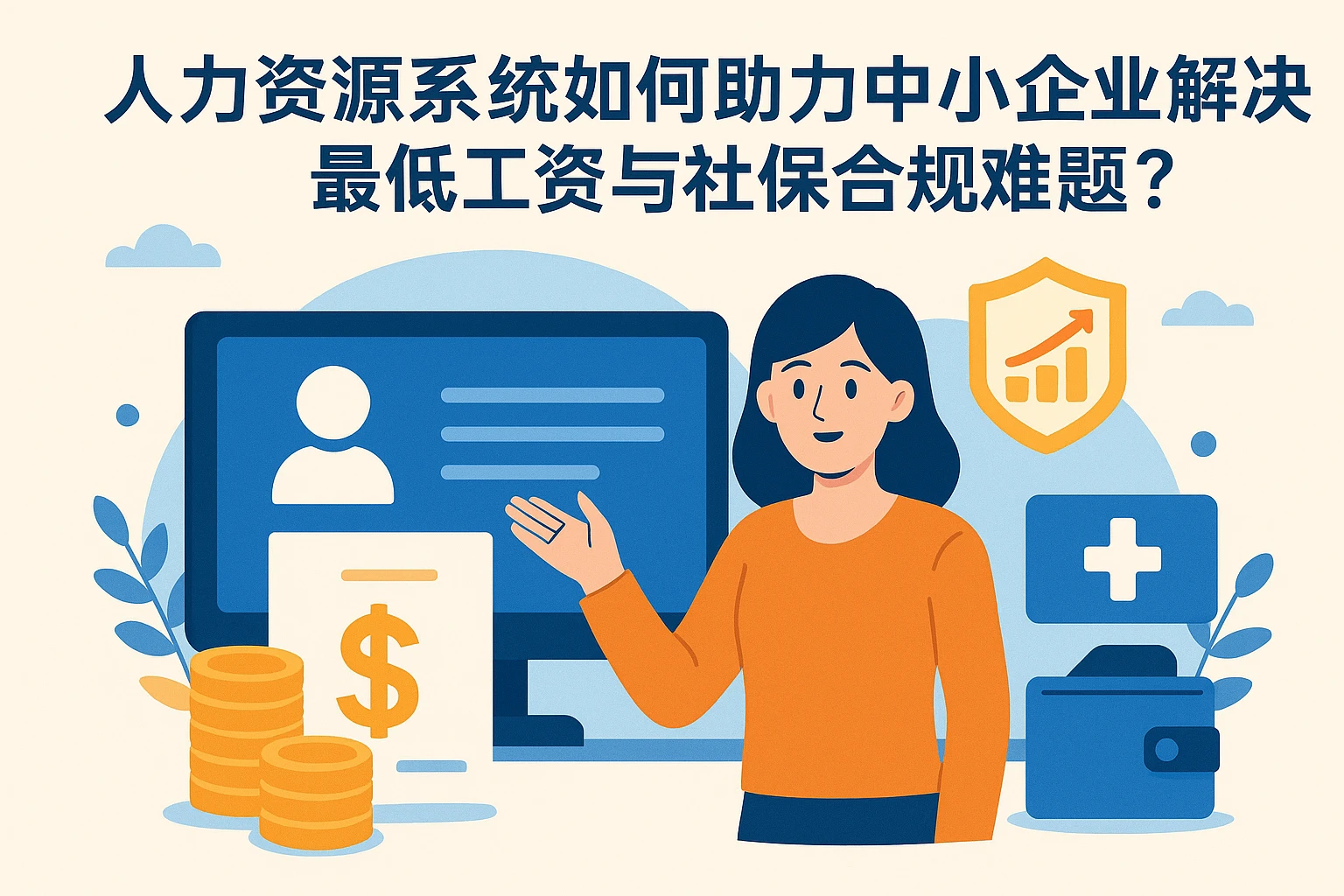 人力资源系统如何助力中小企业解决最低工资与社保合规难题？