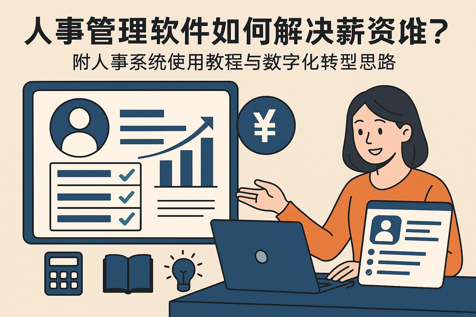 人事管理软件如何解决薪资计算痛点？附人事系统使用教程与数字化转型思路