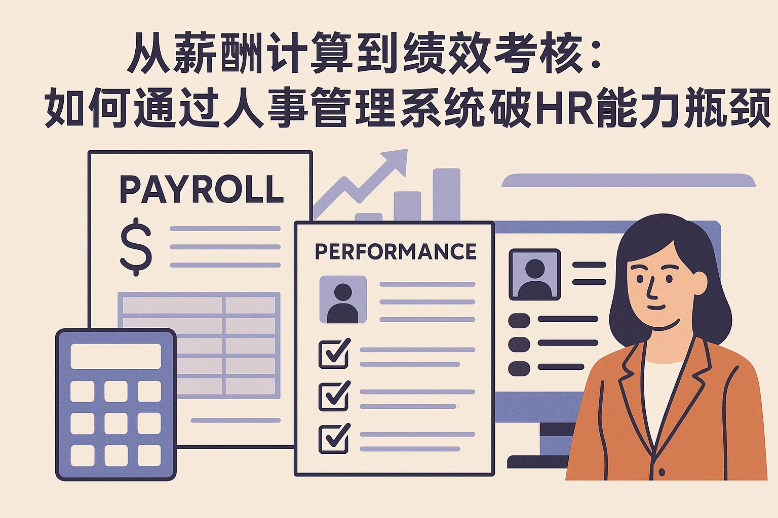 从薪酬计算到绩效考核：如何通过人事管理系统突破HR能力瓶颈？