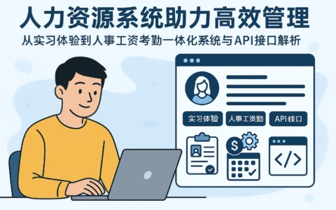 人力资源系统助力高效管理——从实习体验到人事工资考勤一体化系统与API接口解析