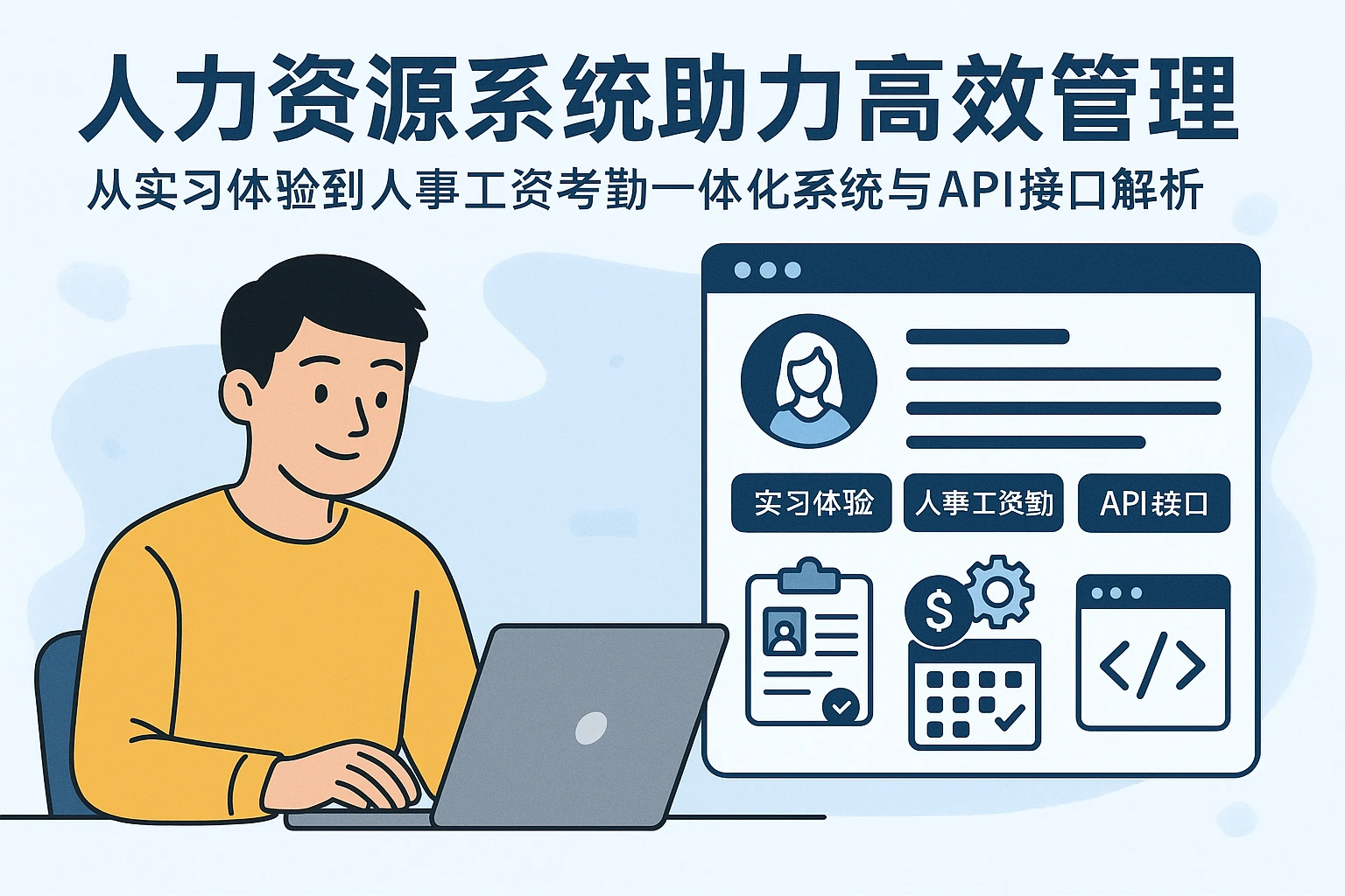 人力资源系统助力高效管理——从实习体验到人事工资考勤一体化系统与API接口解析
