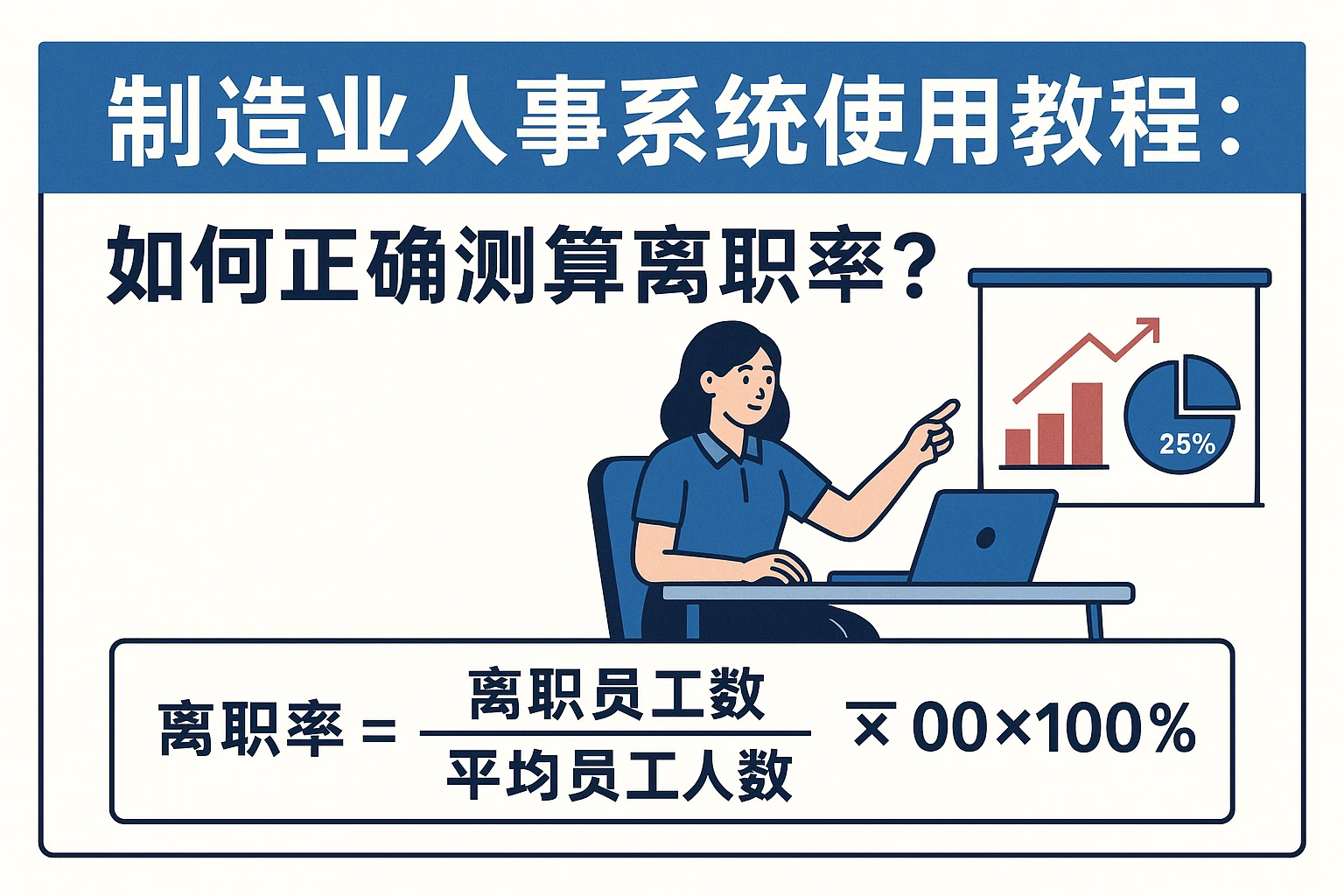 制造业人事系统使用教程：如何正确测算离职率？