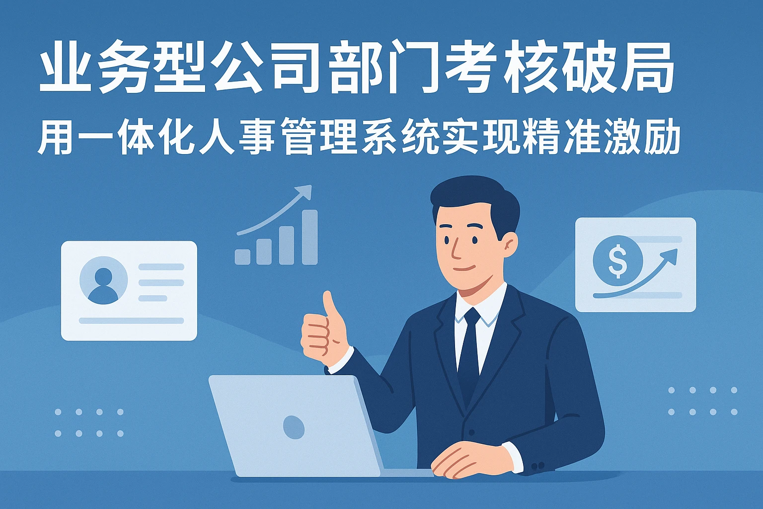 业务型公司部门考核破局：用一体化人事管理系统实现精准激励
