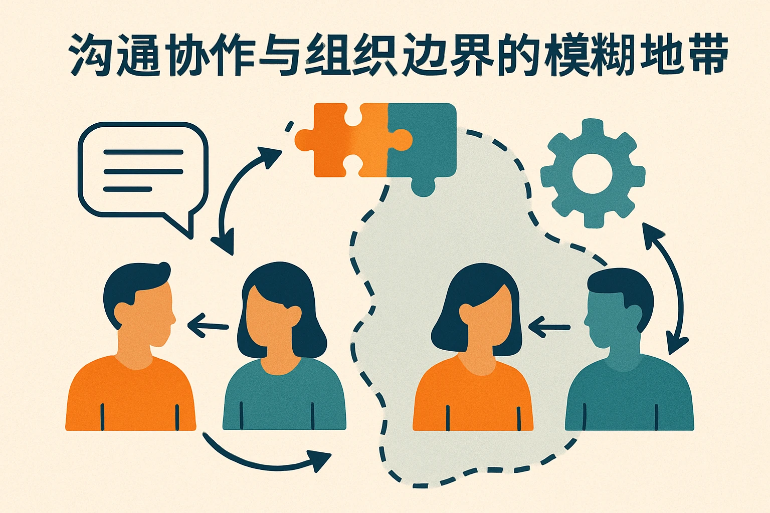 沟通协作与组织边界的模糊地带