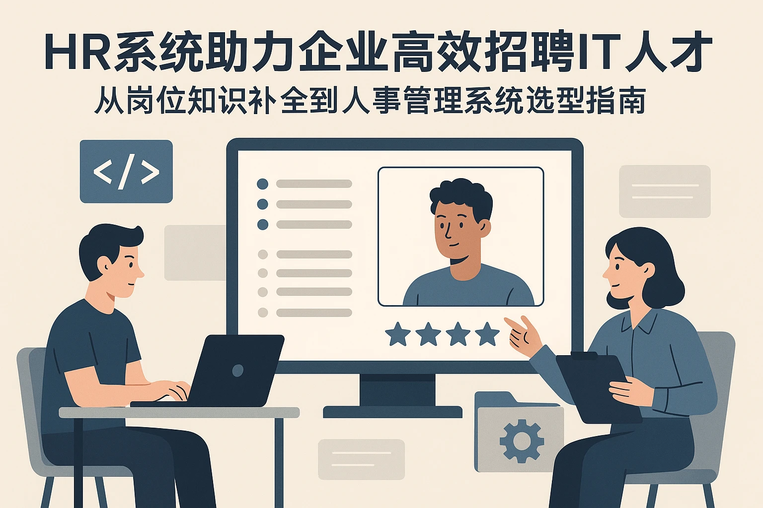 HR系统助力企业高效招聘IT人才：从岗位知识补全到人事管理系统选型指南