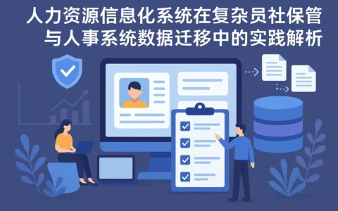 人力资源信息化系统在复杂员工社保管理与人事系统数据迁移中的实践解析